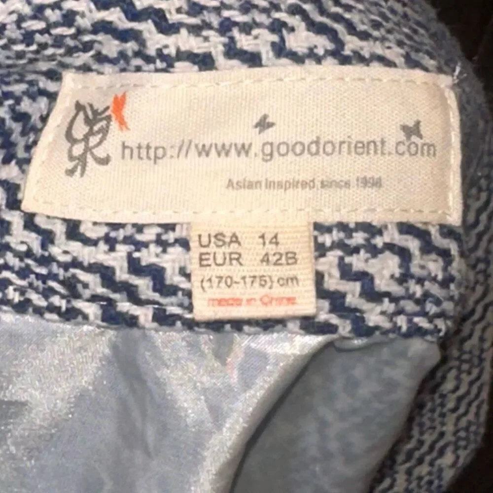 Good Orient Asymmetrical Button Fur Lined Vest